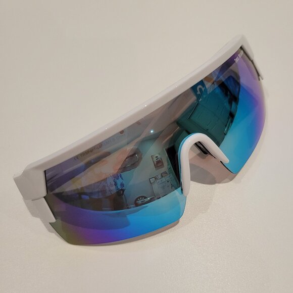 TRUE RELIGION Blade Shield Mirrored Sunglasses - NEW - Picture 2 of 9